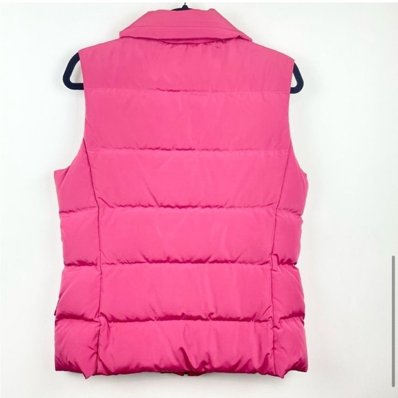 Talbots Pink Puffer Down Vest - Picture 8 of 11